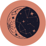 Alt="Lune et constellation pour pictogramme de navigation"